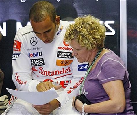 Hamilton dedicates victory to his mother - Rediff Sports