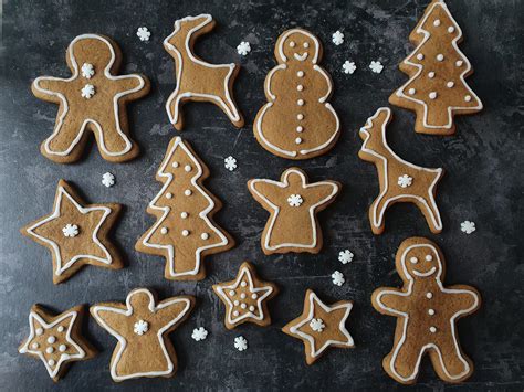 Christmas Gingerbread Biscuits Rise And Shine Baking