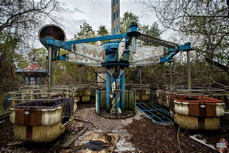 Abandoned Six Flags New Orleans La Kiddie Rides