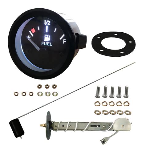 Amazon 52mm Fuel Level Gauge Kit With Fuel Tank Sending Unit Boat