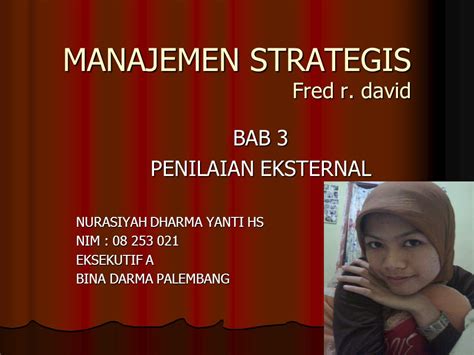 Manajemen Strategik Fred R David Ilmu