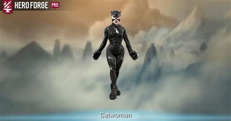 Catwoman Made With Hero Forge