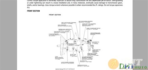 Eaton 6609 Series Transmission Service Manual Automotive Software