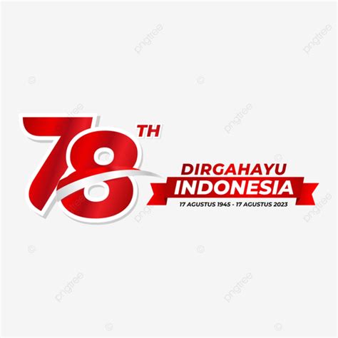 Kartu Ucapan Hut Ri 78 Hari Kemerdekaan Indonesia 2023 Vektor Logo Hut Ri 78 Tapi Sampai 2023