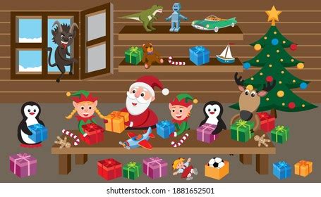 49 Santa's Grotto Images, Stock Photos & Vectors | Shutterstock