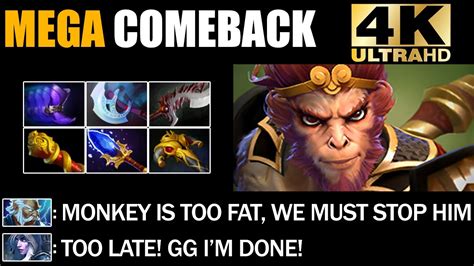 IMBA Aghanim S Scepter Monkey King Deleted Everyone Epic Mega Creeps