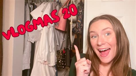 Declutter Reorganize My Closet With Me Vlogmas Day Youtube