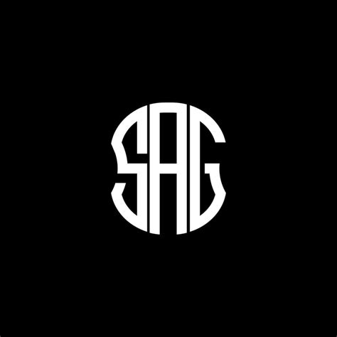 SAG letter logo abstract creative design. SAG unique design 14267348 ...