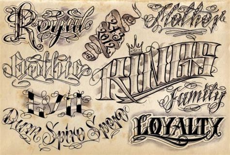 Tattoo Font