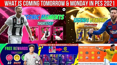 What Is Coming Tomorrow And Thursday In Pes 2021 Mobile Iconic Moment