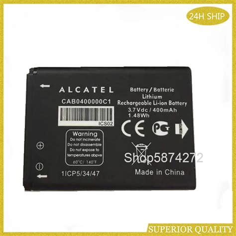 Pcs Battery For Alcatel Cab C Tli Ab Cab B C