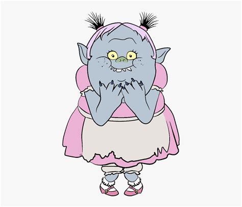 Trolls Bridget Coloring Pages , Free Transparent Clipart - ClipartKey