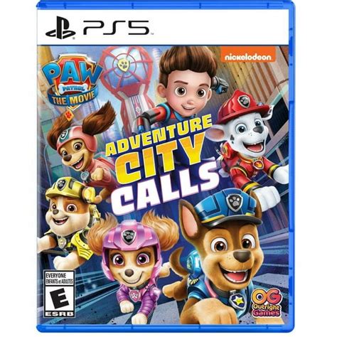 Outright Paw Patrol Movie Adventure City Calls Action Game For Playstation 5 With Pups