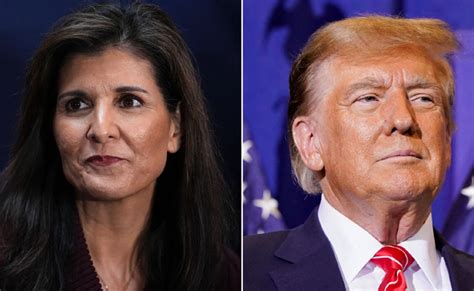 డనలడ టరప మనసకసథతప నకక హల వమరశల Nikki Haley