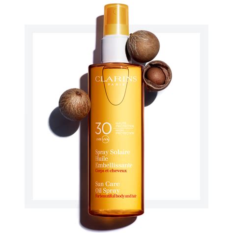 Sun Care Oil Spray Spf Best Sunscreen Oil Clarins