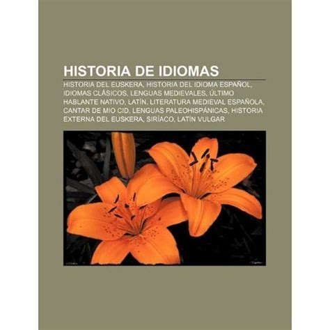 Libro Historia De Idiomas Historia Del Euskera Historia Del Idioma