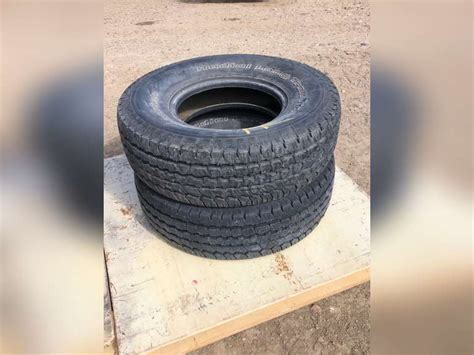 2- 285/75R16 tires - Smith Sales Co. Auctioneers