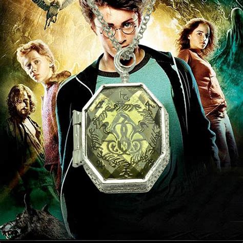 Harry Potter Horcrux Rab Locket Necklace The Half Blood Prince In Sack