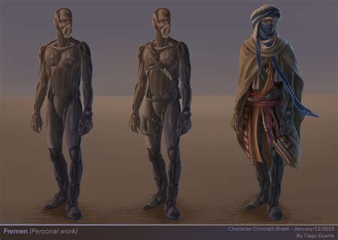 Artstation Dune Fremen Character Concept