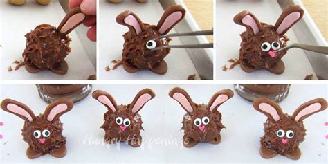 Peanut Butter Fudge Filled Chocolate Easter Bunnies Hungry Happenings