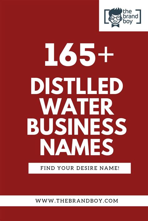 Bottled Water Brand Names Ideas Examples Generator Design