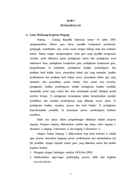 Laporan Magang Pdf