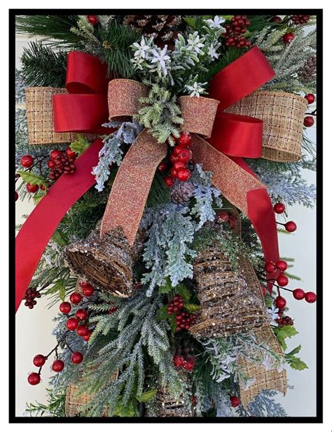 Winter Swag For Front Door Christmas Swag Wreath Sugar Creek Home