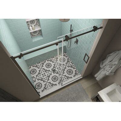 Aston Coraline Xl W X H Single Sliding Frameless Shower Door