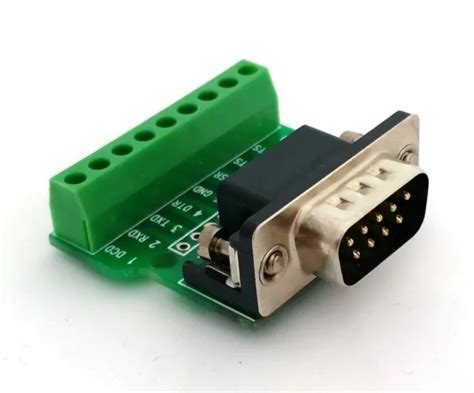 Db D Sub Pin Male Adapter Rs Breakout Board Connector D