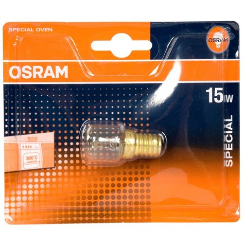 OSRAM UUNILAMPPU T KUPU KIRKAS 15W E14 Tarvikkeet Hehkulamput