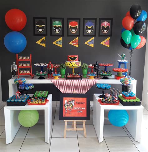 Power Rangers Birthday Party Ideas