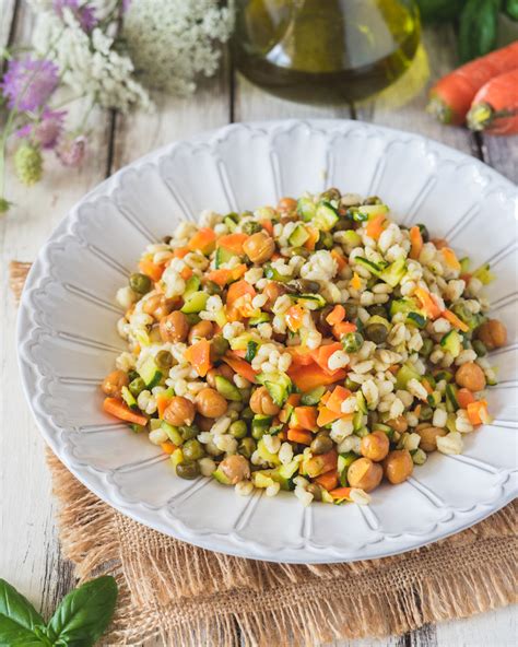 Insalata Fredda Di Orzo E Legumi Il Goloso Mangiar Sano