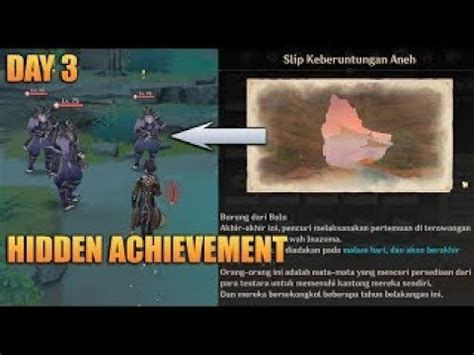 Shuumatsu Gaiden Secret Achievement Day 3 Of 4 Genshin Impact