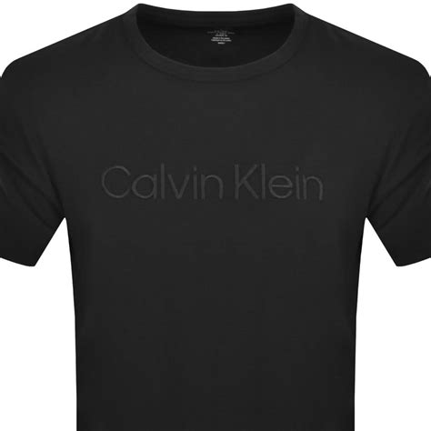 Calvin Klein Lounge Logo T Shirt Black Mainline Menswear