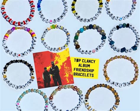 Twenty One Pilots Clancy Friendship Bracelets Kandi Etsy