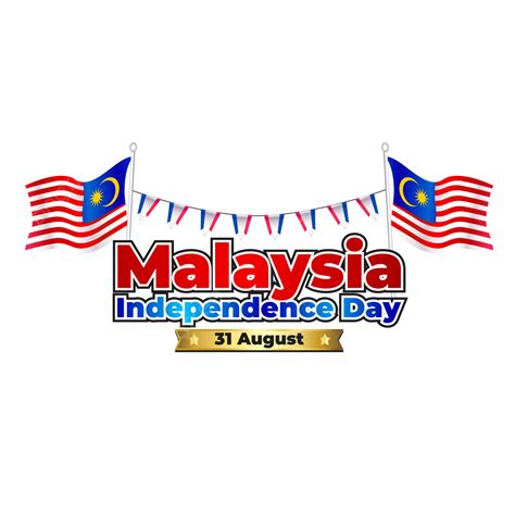 Merdeka Malaysia Vector Art Png Lettering Of Selamat Hari Merdeka Images