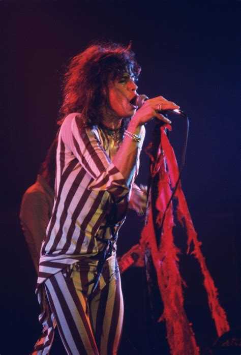 Steven Tyler From Aerosmith Performing At The International