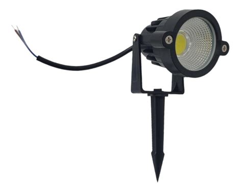 Luminária Espeto Jardim Cob Led 7w Verde Prova Dágua Bivolt Mercado Livre