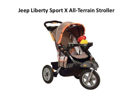 Baby And Toddler Jeep Liberty Sport X All Terrain Stroller For Jogging