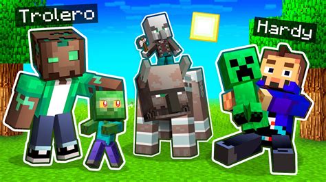 Minecraft Pero Los Mobs Son Beb S Minecraft Aleatorio Youtube