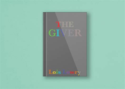 Conceptual Book Cover For The Giver On Behance