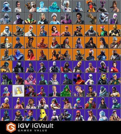 Skins Wonder Ikonik Stealth Reflex Glow Old Pve Psycho