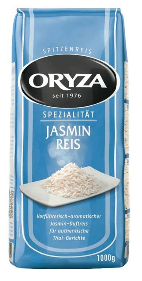 ORYZA Jasmin Reis 1kg ORYZA Marken Reiskontor