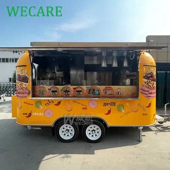 Wecare Remolque De Comida Mobile Bar Restaurant Catering Trailer