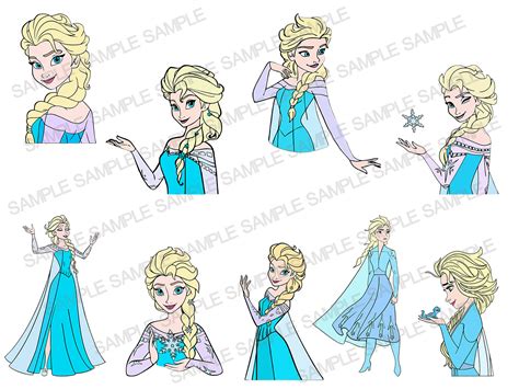 Frozen Svg Frozen Elsa Svg Elsa Svg Elsa Png Dxf Princess Svg