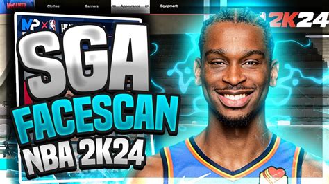 NBA 2K24 HOW TO LOOK LIKE Shai Gilgeous Alexander SGA FACE CREATION