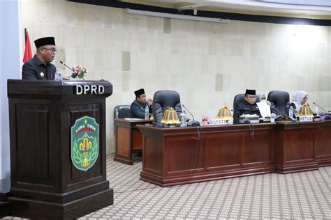 Bupati Dan Ketua Dprd Tandatangani Persetujuan Bersama Ranperda