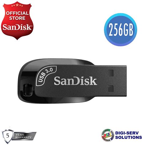 SanDisk Ultra Shift 256GB USB 3 0 Flash Drive SDCZ410 256G G46