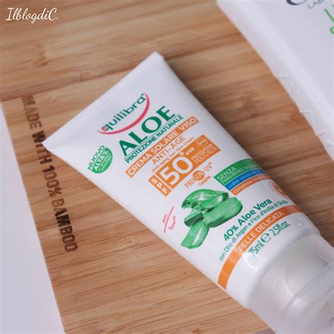 Equilibra Crema Solare Viso All Aloe SPF 50 Il Blog Di C