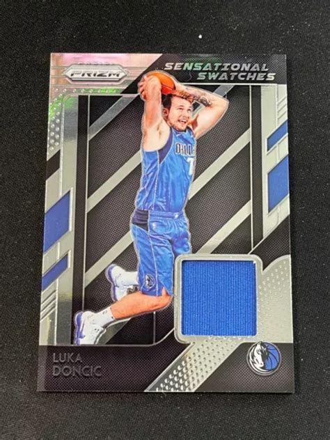 Panini Prizm Sensational Swatches Luka Don I Recrue Patch